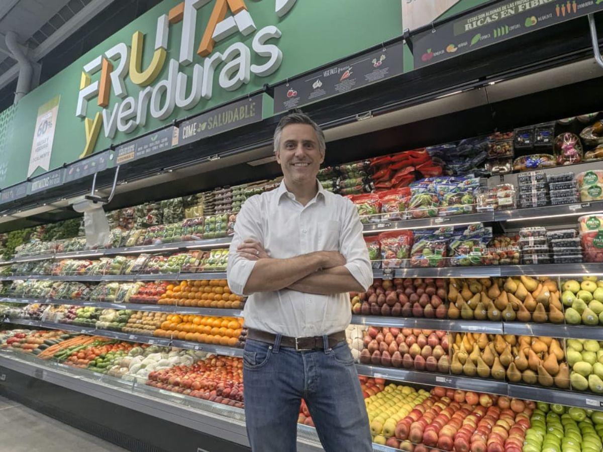 <i> Carlos Calleja, vicepresidente ejecutivo de Grupo Calleja, en la inauguración de la sucursal 120 de Súper Selectos en El Salvador. FOTO E&amp;N/ J. Barrera.</i>