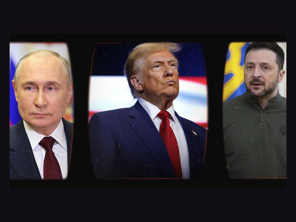 ¿Fin de la guerra entre Ucrania y Rusia?... Trump conversa con presidentes Putin y Zelenski