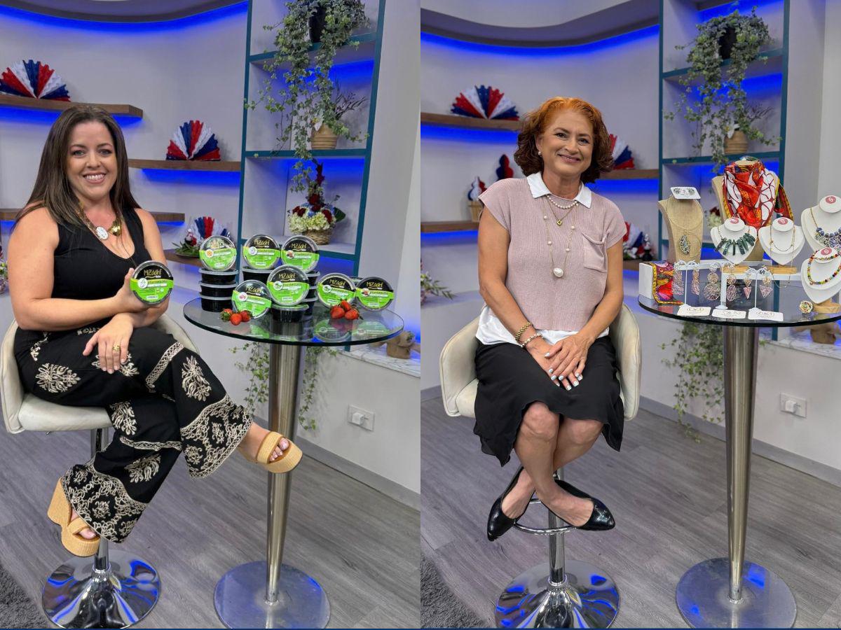 Mily Flores es la fundadora de Mizaahf Mily Mantequillas, y Checira Dugarte es la creadora de Checira Accesorios, emprendimiento de joyería diseñada en acero.