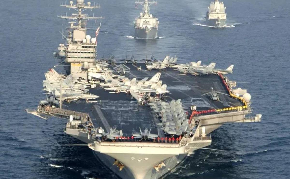 <i>Según agencias internacionales, 9.000 efectivos viajan hacia Medio Oriente a bordo de un conjunto de buques. (Foto: EFE)</i>