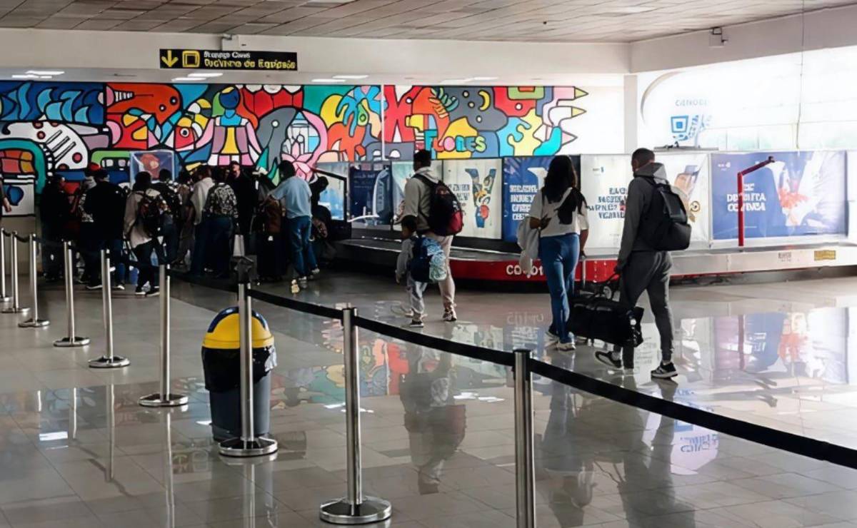 <i>El Aeropuerto Internacional Mundo Maya pasó de movilizar 284,365 pasajeros en 2023 a 390,584 en el período más reciente reportado. Foto de cortesía</i>