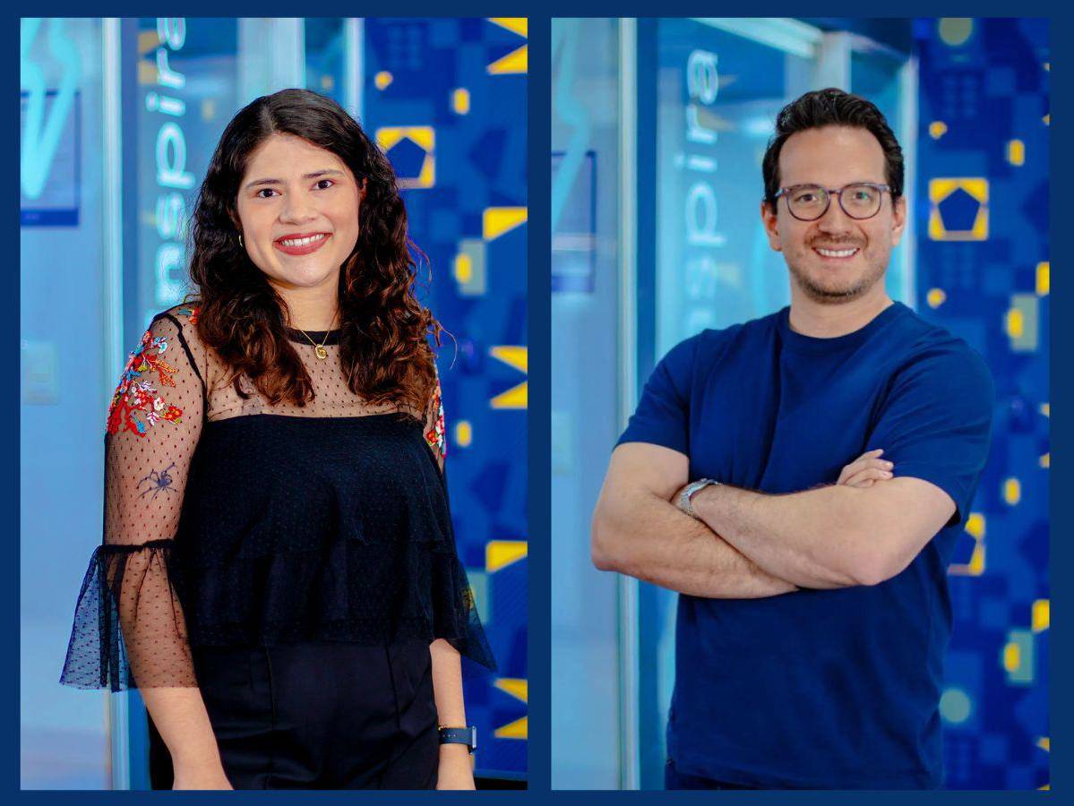 Georgina Montoya, CMO, y Roberto Bonilla, CSO de Elaniin.
