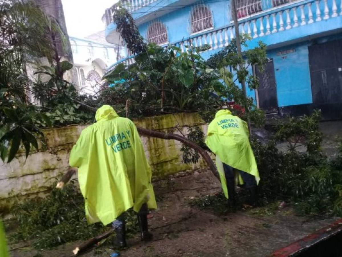 Lluvias en Guatemala dejan casi 9.000 damnificados en 24 horas