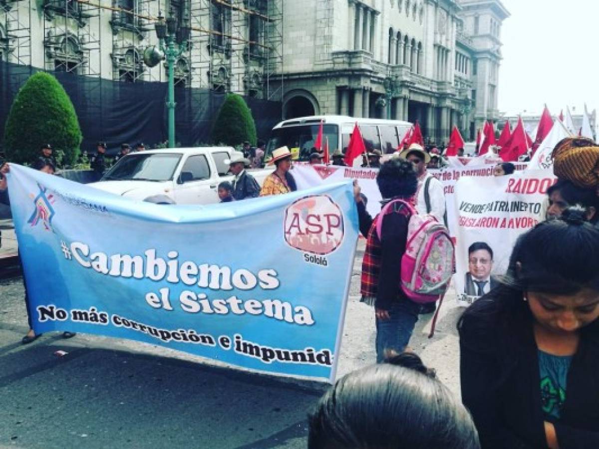 Guatemaltecos exigen elegir fiscal 'intachable' que siga lucha a la corrupción