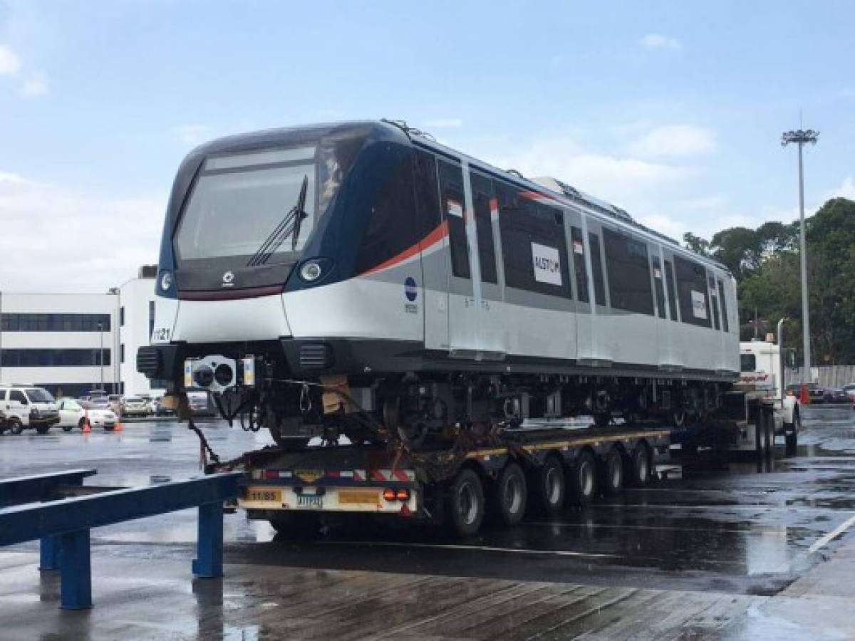 Panamá: Llega el nuevo tren del Metro