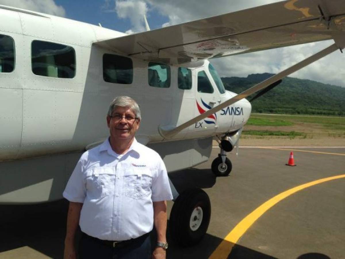 Mario Zamora, gerente general de la línea aérea costarricense Sansa, que garantizará 10 vuelos semanales a Costa Esmeralda, Nicaragua.