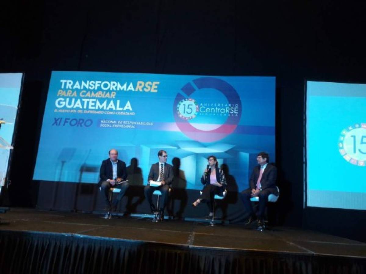Foro CentraRSE 2018 promoverá empresarios-ciudadanos comprometidos con la transformación de Guatemala