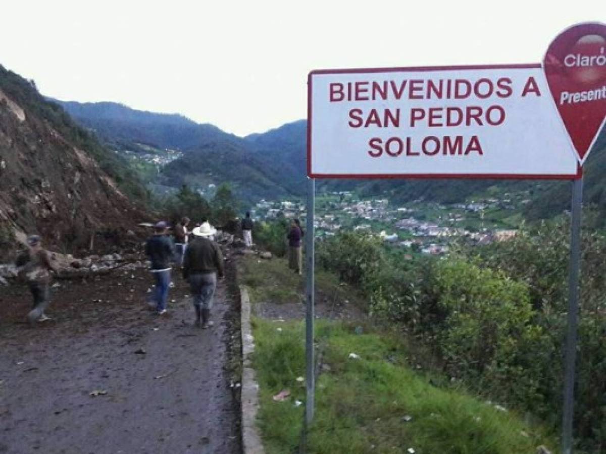 Guatemala: Once muertos por deslave en San Pedro Soloma