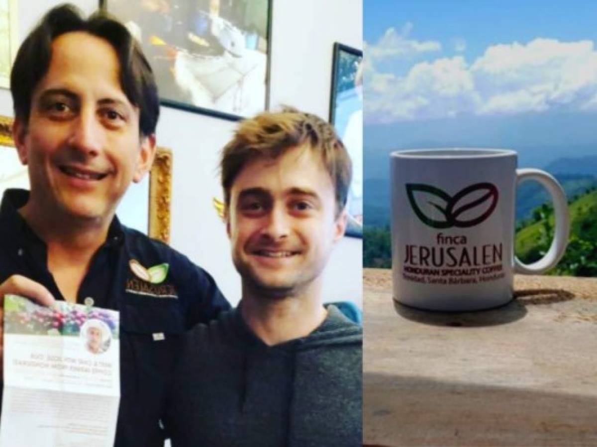 Actor de 'Harry Potter' ama el café de Honduras y decide invertir en finca del país