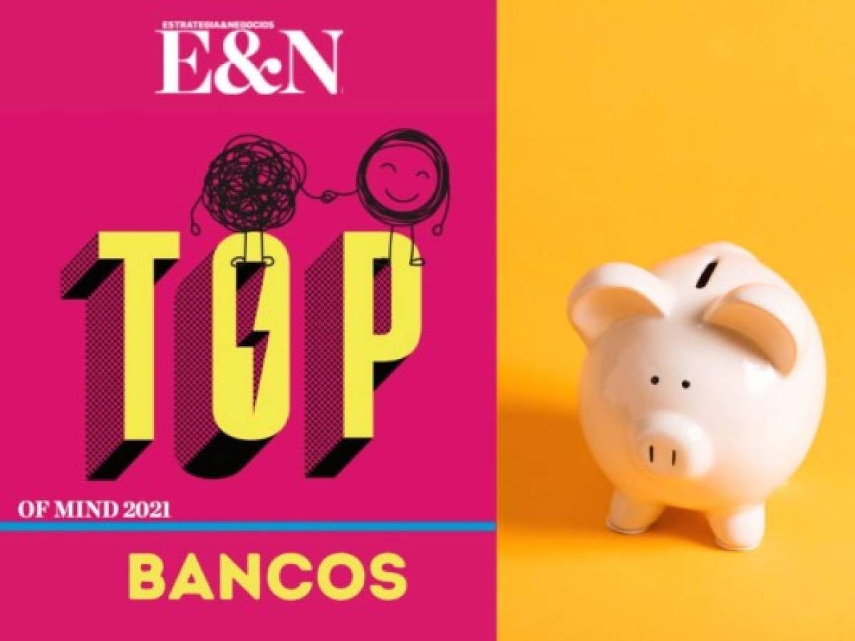 Bancos en el Top of Mind 2021, reinan las marcas locales