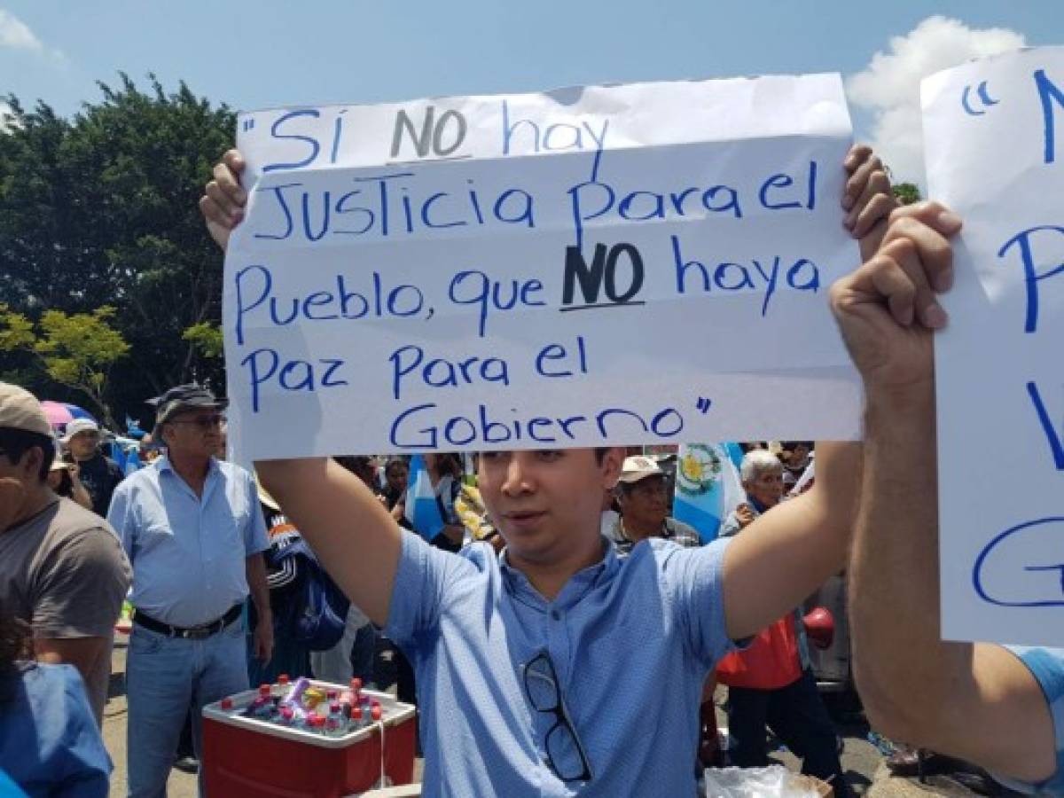 Guatemala: La Plaza se convirtió en un mosaico humano