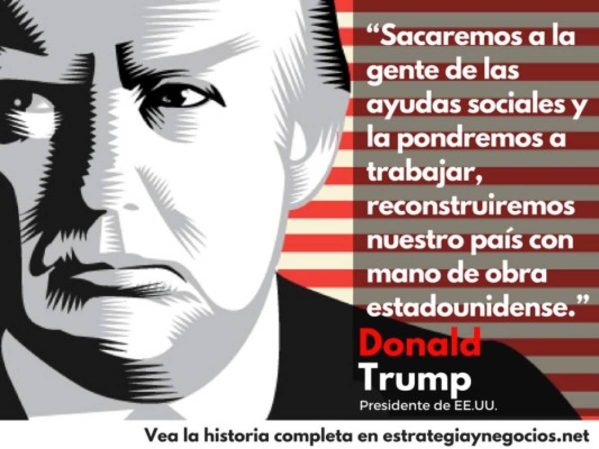 10 frases del discurso de Donald Trump al jurar como presidente de EE.UU.