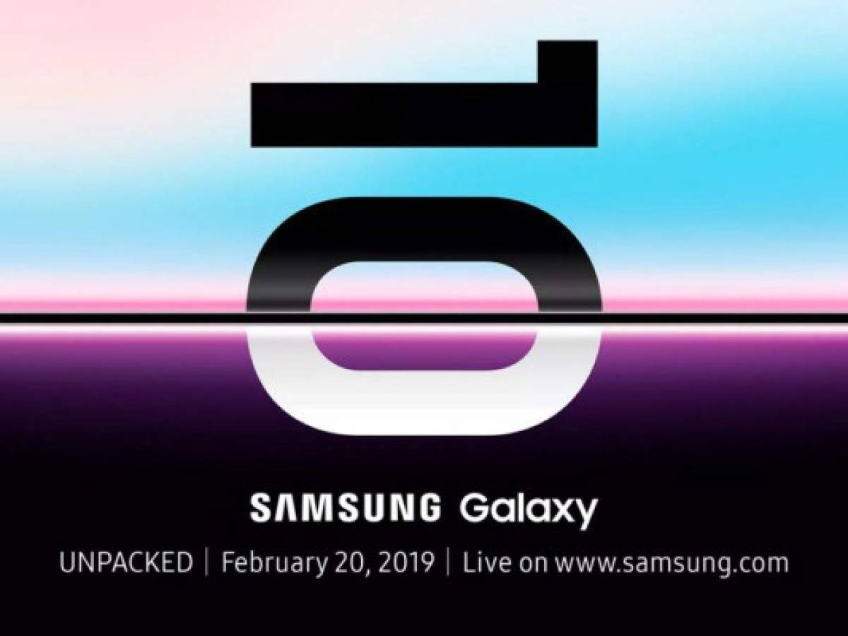 El Samsung Galaxy S10 será presentado el 20 de febrero