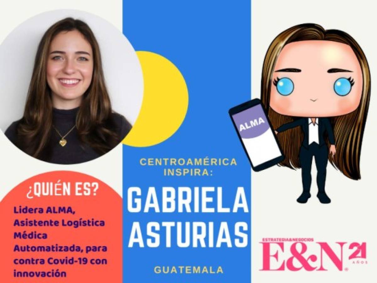 Gaby Asturias, combatiendo al covid-19 con innovación desde Guatemala