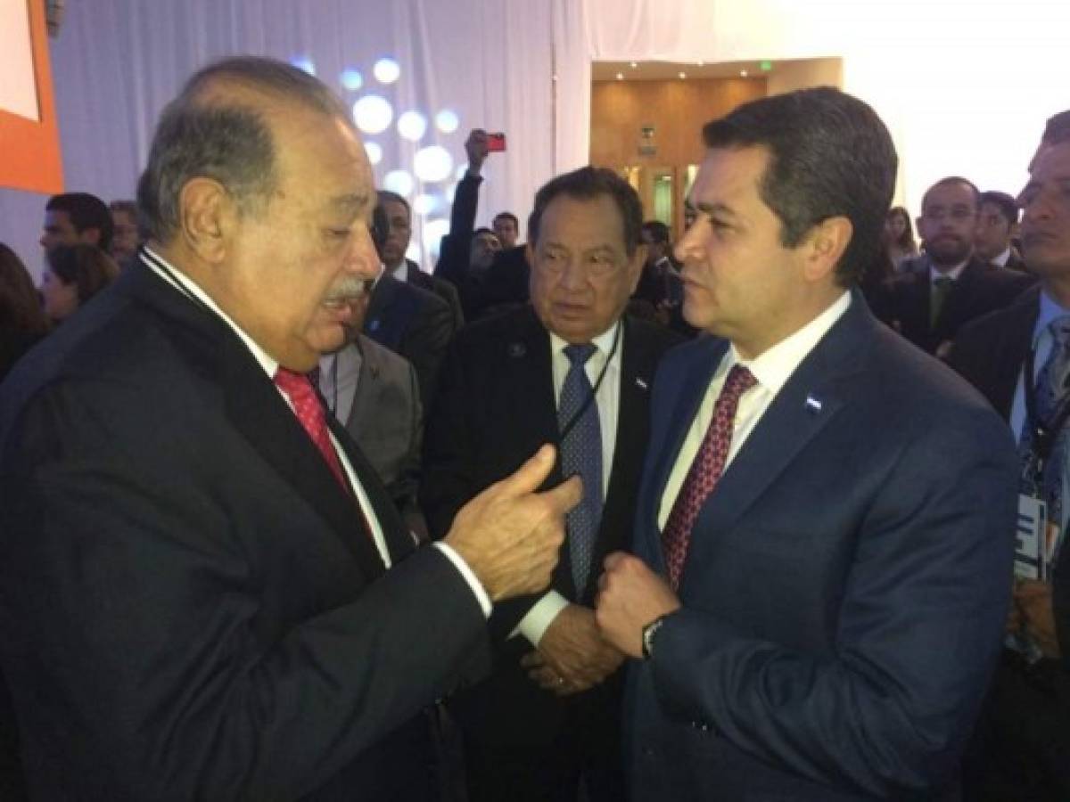Carlos Slim estudia expandir sus inversiones en Honduras