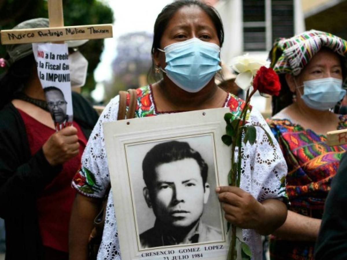 Sobrevivientes de la guerra civil en Guatemala denuncian abandono