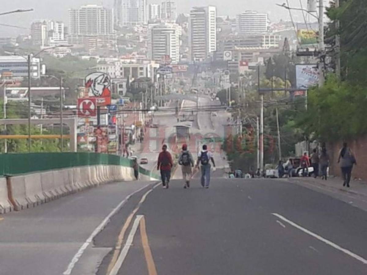 Honduras: En medio de paro de transporte gobierno otorga día de asueto