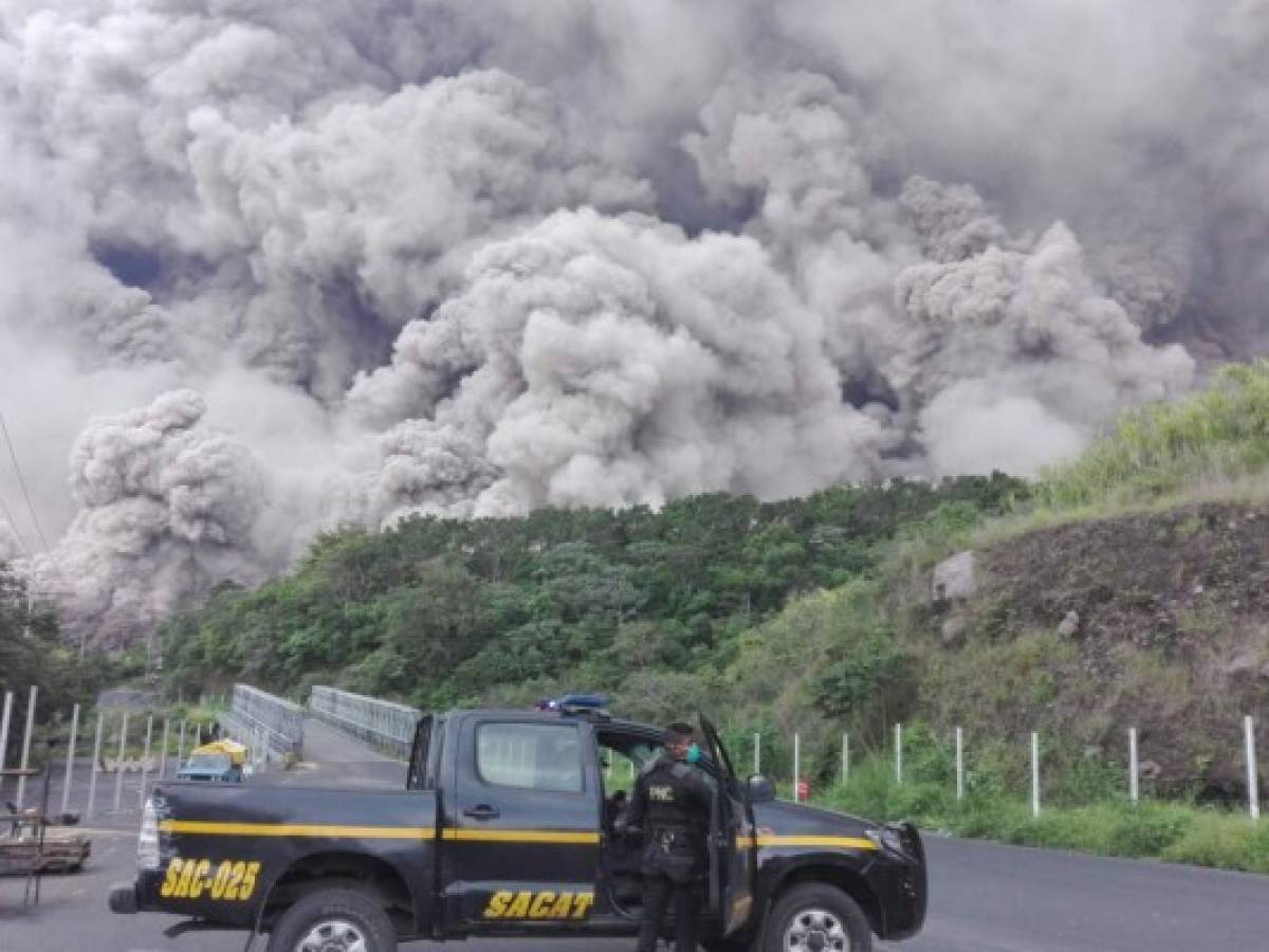 Guatemala: Erupción del Volcán del Fuego deja muertos, desaparecidos y más de 1,7 millón de afectados