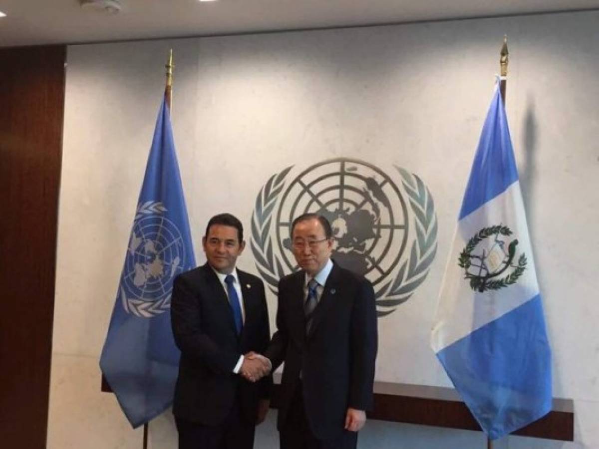 Guatemala solicita comisión de la ONU contra impunidad hasta 2019