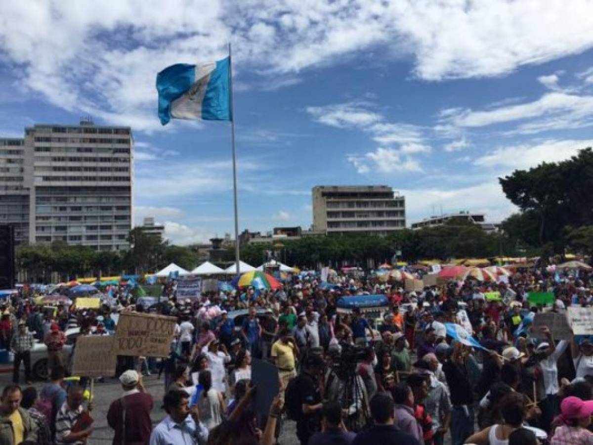 Guatemala: Ocho semanas de protestas pacíficas para pedir la renuncia de Otto Pérez