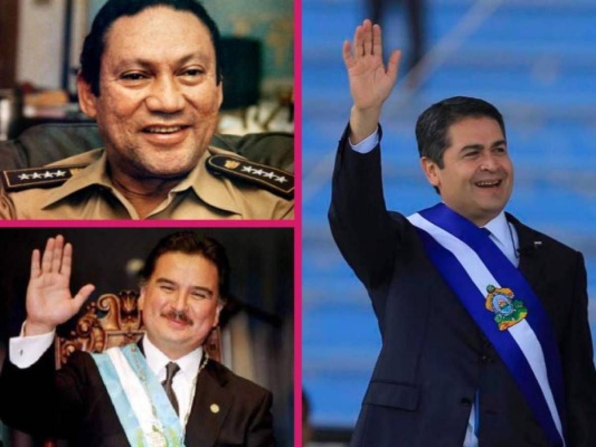 Noriega, Portillo y Hernández, los exmandatarios pedidos por EEUU