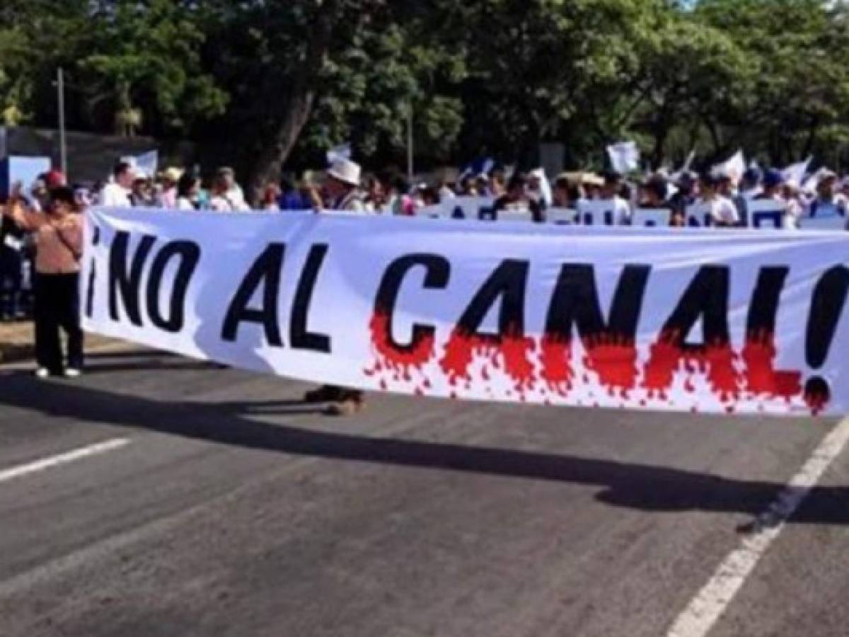 Nicaragua: marcha anticanal suma adeptos pese a trabas gubernamentales