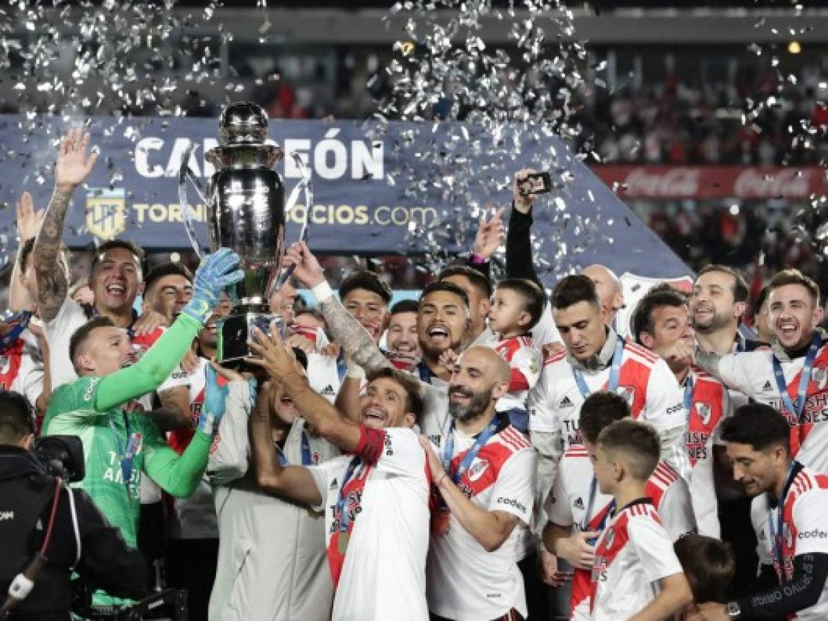 ¡River Plate campeón del torneo 2021 del fútbol argentino!