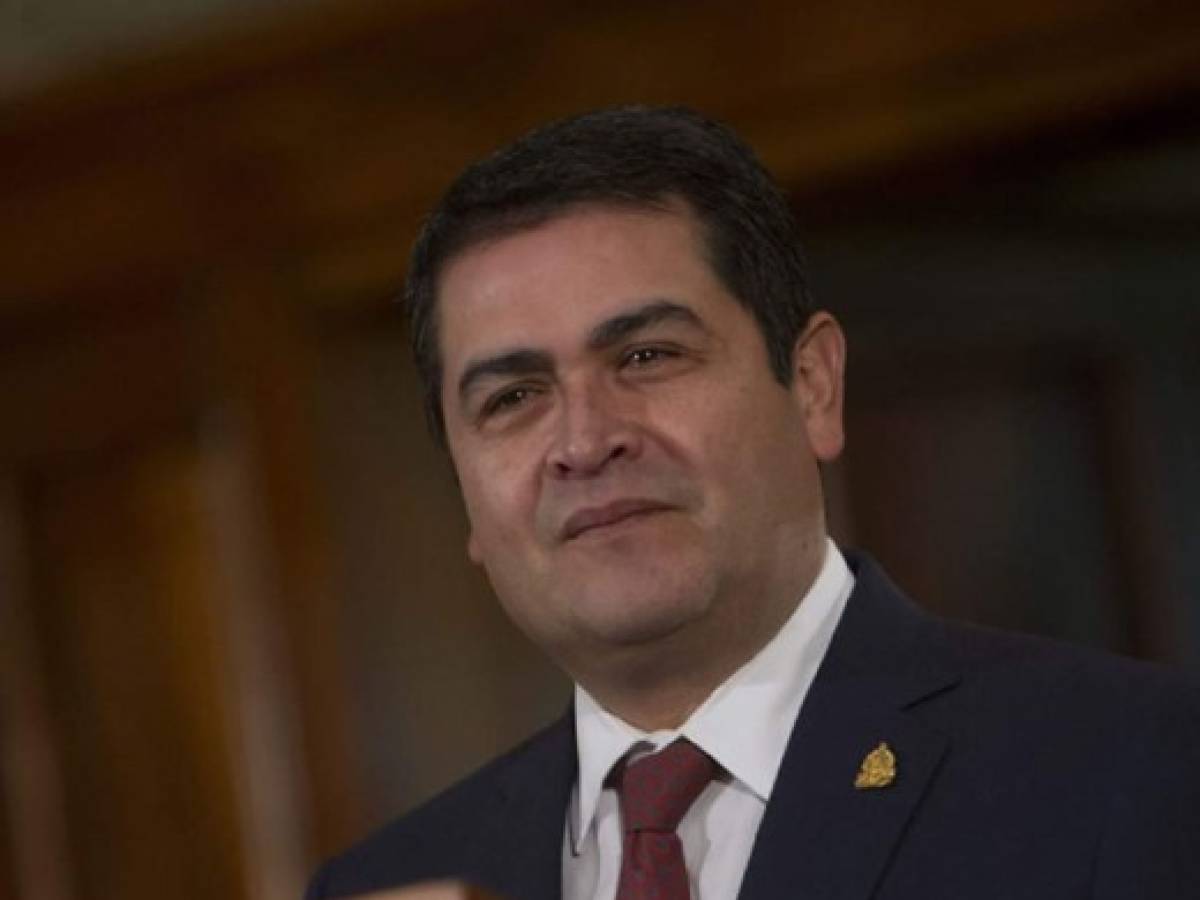 Honduras: JOH defiende su política de seguridad en EE.UU.