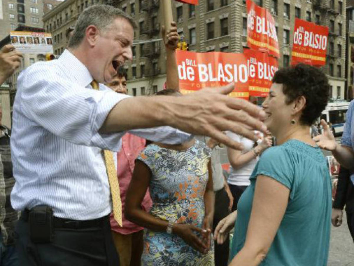 Nueva York: Bill de Blasio amplía su ventaja
