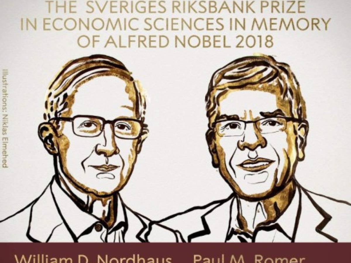 Nobel de Economía a dos estadounidenses precursores del crecimiento 'verde'