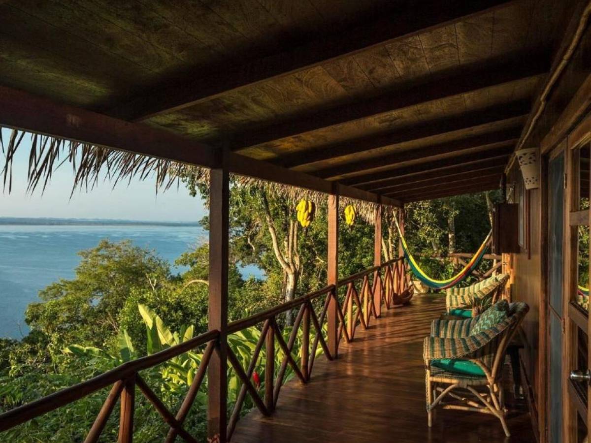 <i>La Lancha, Lago Peten. Guatemala (Foto: Guía Michelin)</i>
