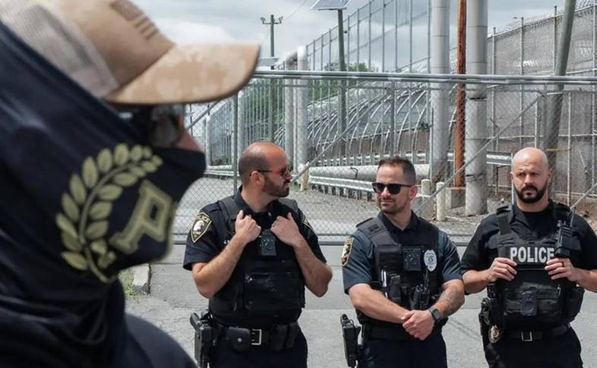 <b>Camp East Montana, el mayor centro de detención para migrantes del país. (Foto: EFE)</b>