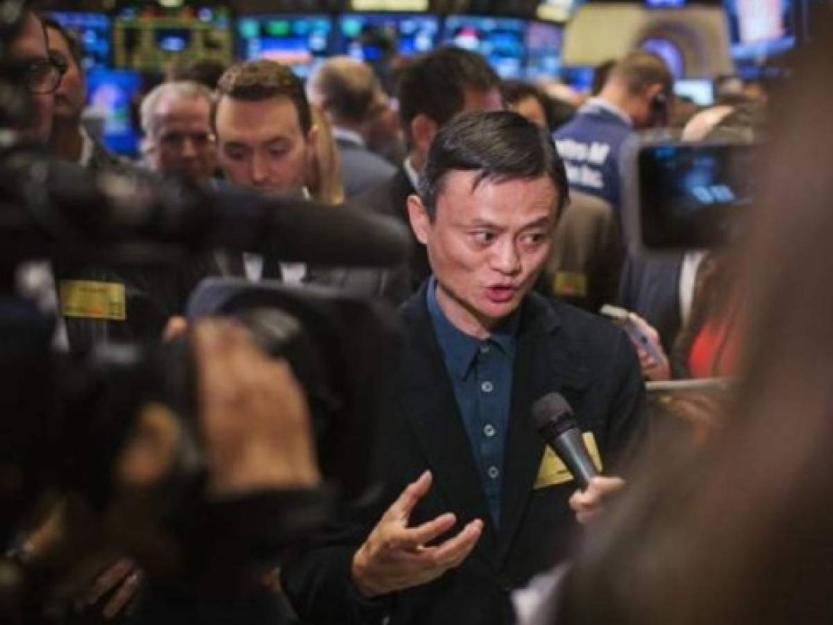 Acciones de Alibaba, por las nubes