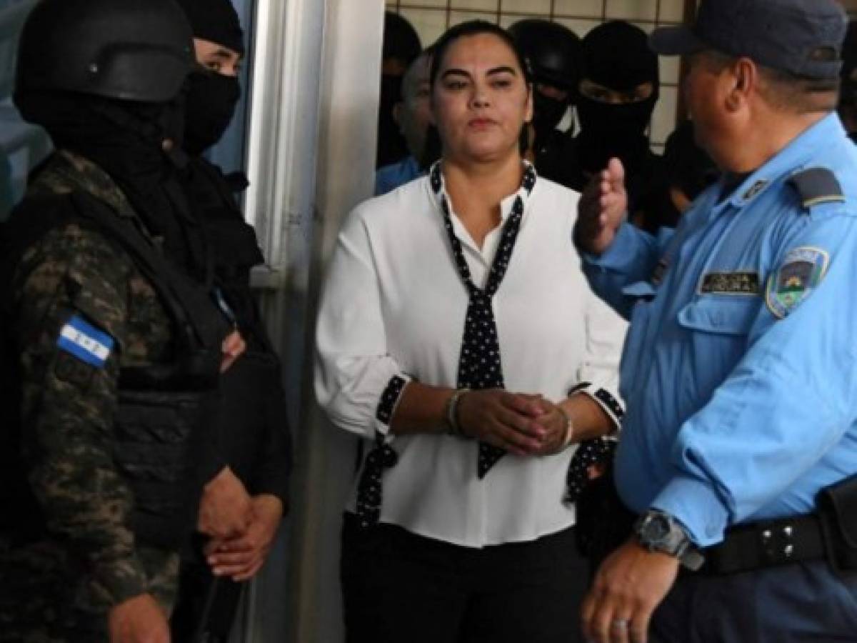 Exprimera dama de Honduras en primera audiencia judicial por corrupción