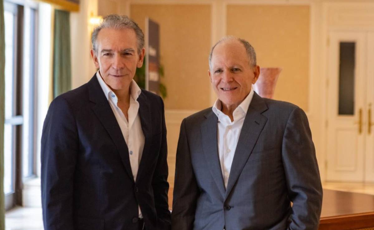 <i>Felipe Bosch Gutiérrez, Presidente Chairman de CMI Capital y Juan José Gutiérrez, Presidente Chairman de CMI Alimentos. FOTO CORTESÍA / E&amp;N</i>