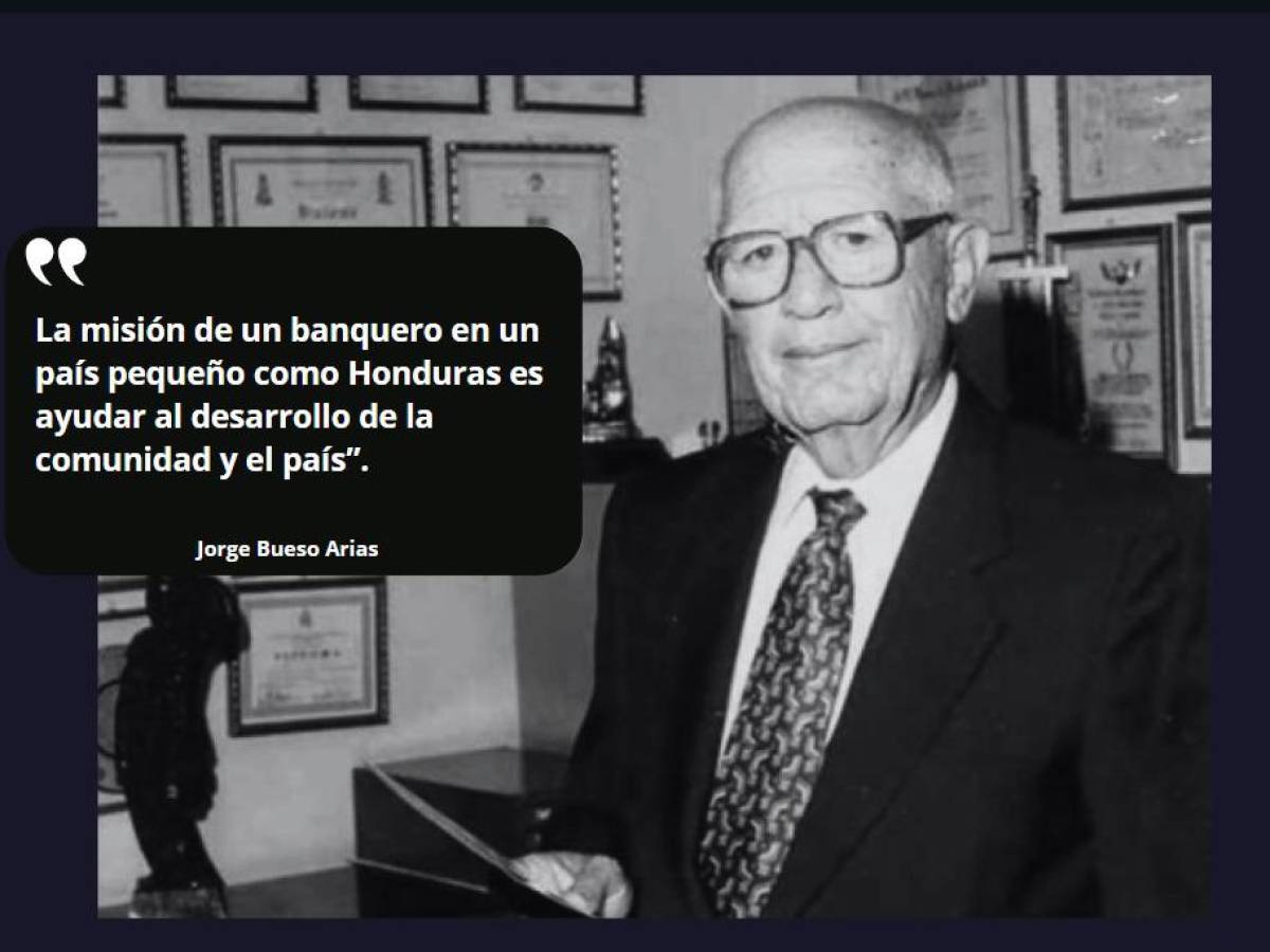 Fallece Jorge Bueso Arias, pionero de la banca hondureña