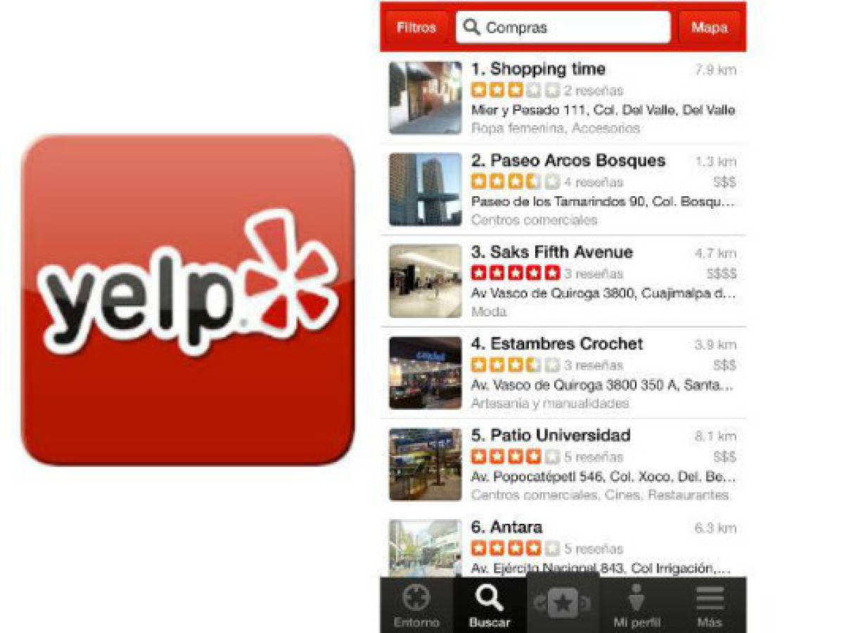 Yelp llega a México y expande su presencia en Latinoamérica