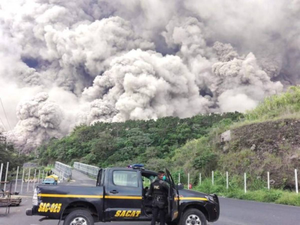 Las claves de la potente erupción del Volcán de Fuego en Guatemala