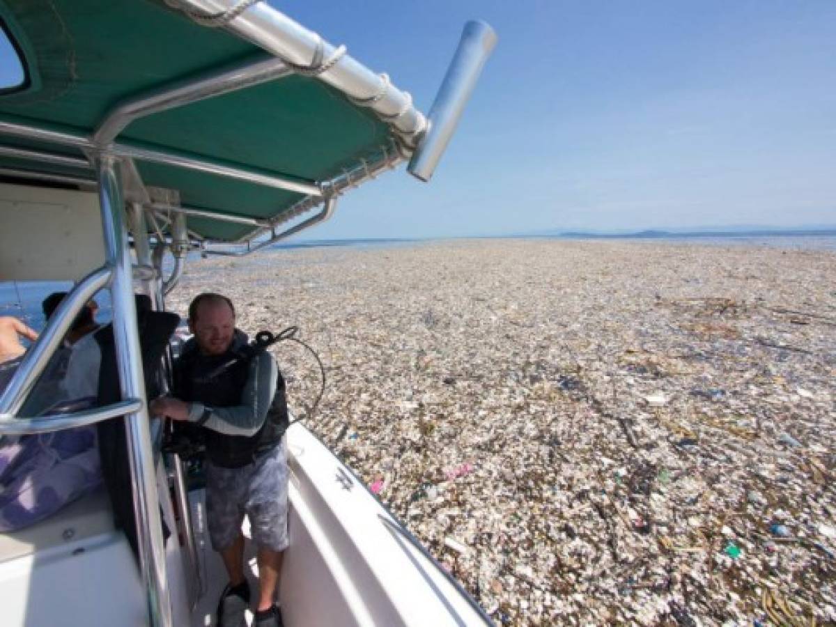 Honduras: Nueva máquina lucha contra isla de basura en el Caribe