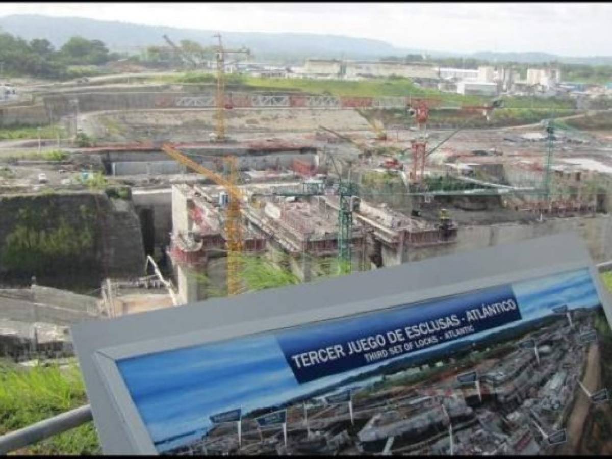 Panamá: ampliación del Canal se completó en 76%