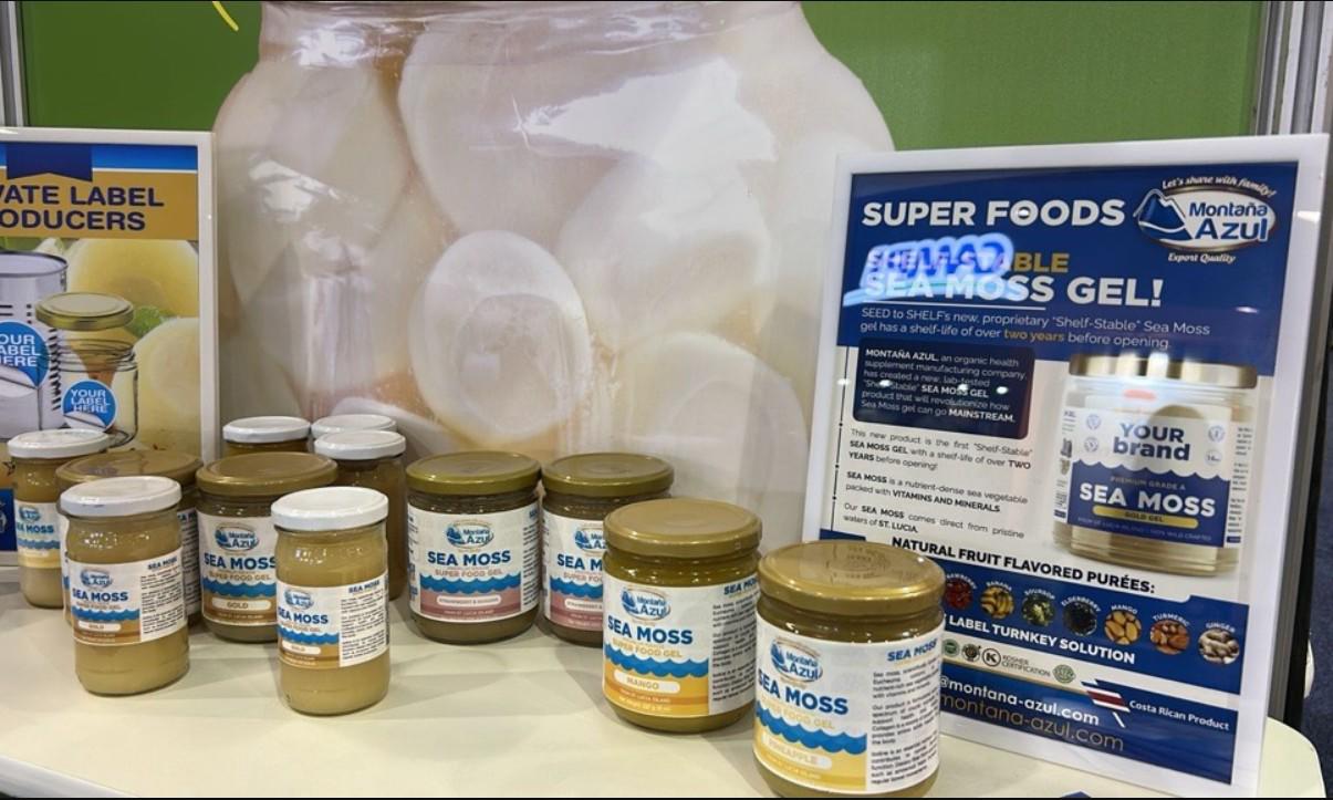 “Sea Moss Piña” de Agroindustrial Montaña Azul destaca en feria PLMA Chicago 2025