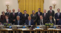 <i>Trump se reunió con los directores ejecutivos el mismo día en que sus asesores anunciaron una nueva herramienta de IA que, según dijeron, facilitará al público el acceso a los servicios gubernamentales. Foto de cortesía</i>