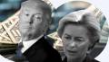 <i>Presidente Donald Trump y Ursula von der Leyen, Presidenta de la Comisión Europea. Dos amigos distantes y que, por ahora, se necesitan mutuamente. (Collage E&amp;N)</i>