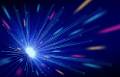 <i>Colorful Technology Abstract Light Tunnel Background.</i>