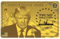 <i>Fotografía tomada de trumpCard.Gov de la 'tarjeta dorada de Trump', cuya página web fue presentada por el presidente de Estados Unidos, Donald Trump, este miércoles como un mecanismo para atraer a personas interesadas en establecerse en el país y obtener privilegios equiparables a los de los residentes permanentes por un precio de un millón de dólares. EFE/TrumpCard.Gov </i>