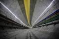 <i>Fotografía del túnel subacuático, en la parte oeste del Canal de Panamá (Panamá). La construcción del primer túnel subacuático de transporte que pasará bajo el Canal de Panamá, una gran obra de ingeniería destinada a la Línea 3 del Metro, registra un 15 % de avance, según informó Metro de Panamá. EFE/Carlos Lemos</i>