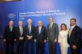 <i>Según el presidente panameño, José Raúl Mulino, Panamá se erige en el centro de las Américas como una respuesta inequívoca para los líderes corporativos y los Gobiernos del mundo. Foto de cortesía</i>