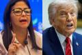 <i>Mientras la presidente Delcy Rodríguez asegura en Caracas que el chavismo sigue en el poder, Trump explica al mundo que avanza en una agenda de condicionamientos al gobierno interino. (Fotos: EFE)</i>