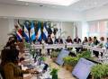 <i>El Consejo de Ministros de Integración Económica (COMIECO) dio luz verde al Código Aduanero Uniforme Centroamericano y su Reglamento durante la reunión celebrada el 29 de octubre en Managua. (Foto: Cortesía)</i>