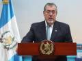 <i>El presidente de Guatemala, Bernardo Arévalo de León, resaltó el aumento de las exportaciones y de la inversión extranjera en el país. Foto de cortesía</i>